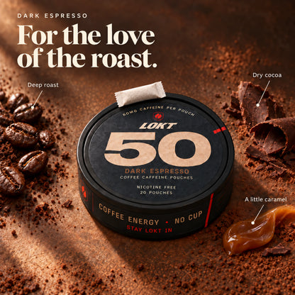 For the love of the roast. Dark Espresso with deep roast, dry cocoa and a little caramel tasting notes.